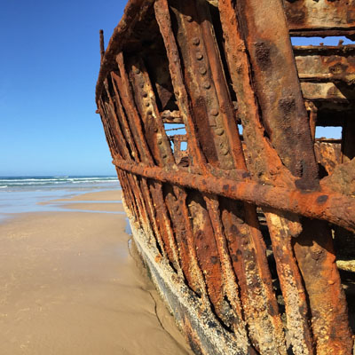 Rusty Shipwreck